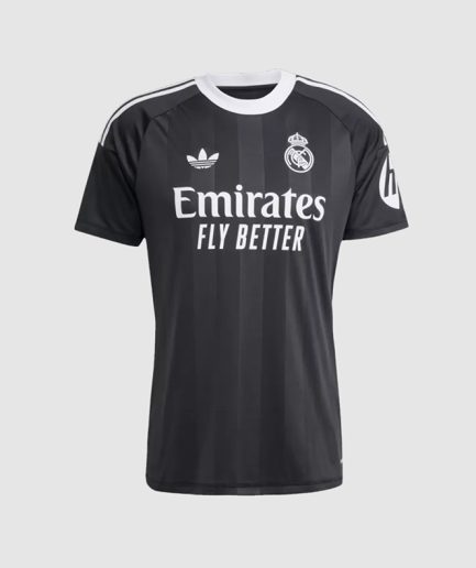 Real Madrid Goalkeeper Jersey Black 2025–2026