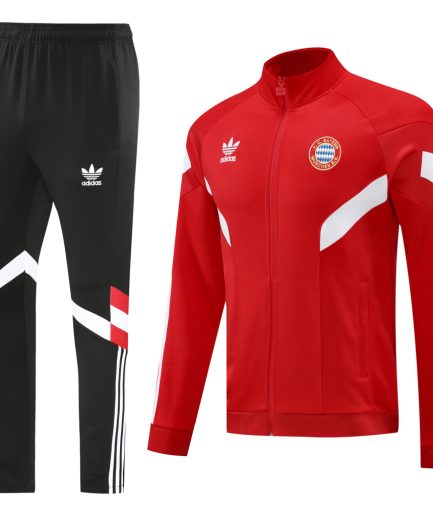 Bayern Munich Anthem Jacket 2025 – Red (BY2094)
