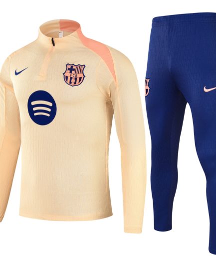 Barcelona Tracksuit 2025 – Cream (BR4677)