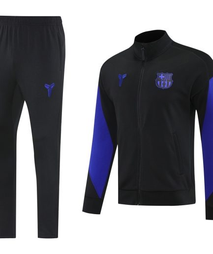 Barcelona Anthem Jacket 2025 – Black x Kobe Edition (BR4677)