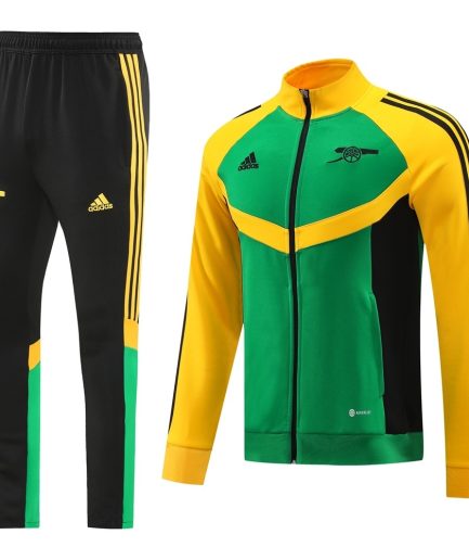Arsenal Anthem Jacket 2025 Green Yellow (AR3049)