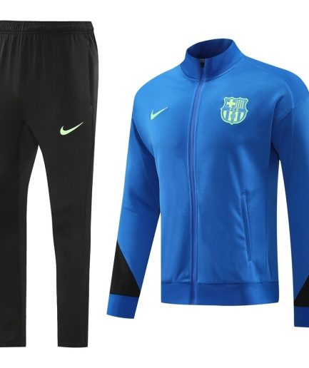 Barcelona Anthem Jacket 2025 – Blue (BR5486)