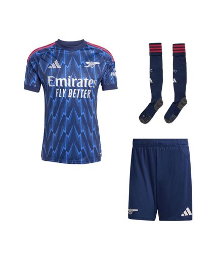 Arsenal Away 2025–2026 Full Kit with Shorts + Socks