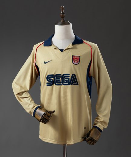 Long Sleeve Arsenal Away Jersey 2001–2002