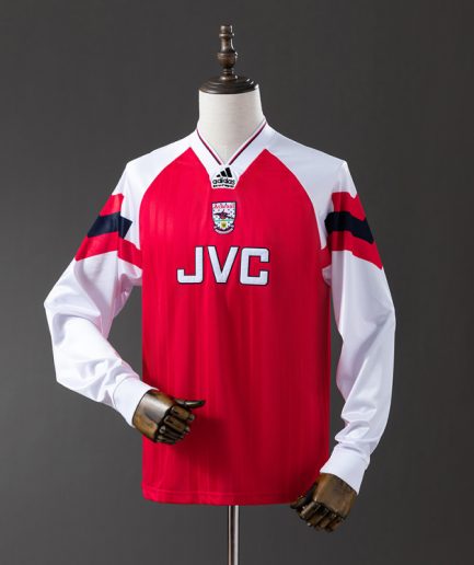Long Sleeve Arsenal Home Jersey 1992–1994