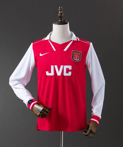 Long Sleeve Arsenal Home Jersey 1996–1998