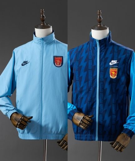 Arsenal Windbreaker Blue 1996 Reversible