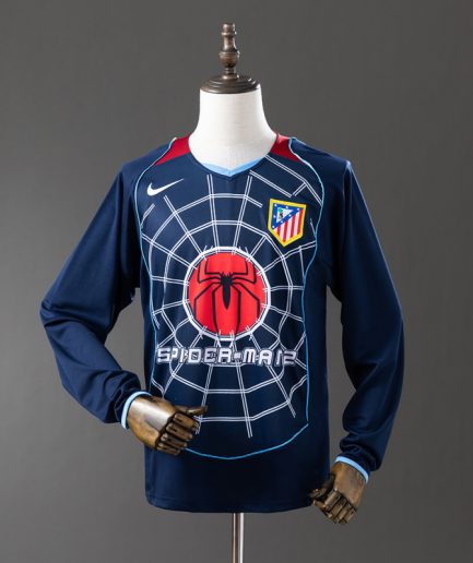 Long Sleeve Atletico Madrid Away Jersey 2004/2005