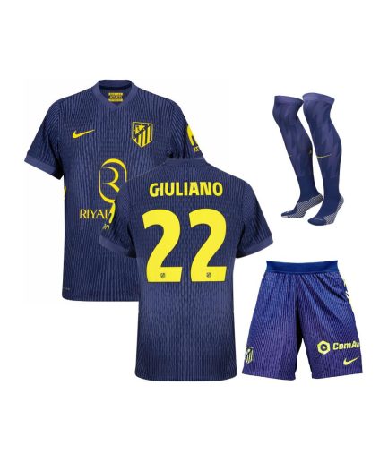 Atletico Madrid Away 2025–2026 Full Kit with Shorts + Socks