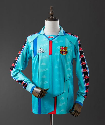 Long Sleeve Barcelona Away Jersey 1996 1997 Replica