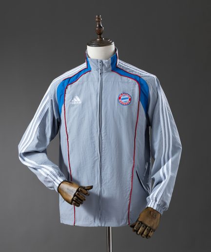 Bayern Munich Windbreaker Grey 2025