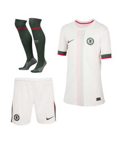 Chelsea Away 2025–2026 Full Kit with Shorts + Socks