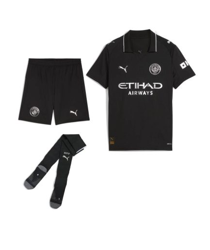 Manchester City Away 2025–2026 Full Kit with Shorts + Socks