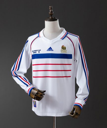 Long Sleeve France Away Jersey 1998