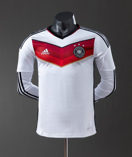 Long Sleeve Germany Home Jersey 2014
