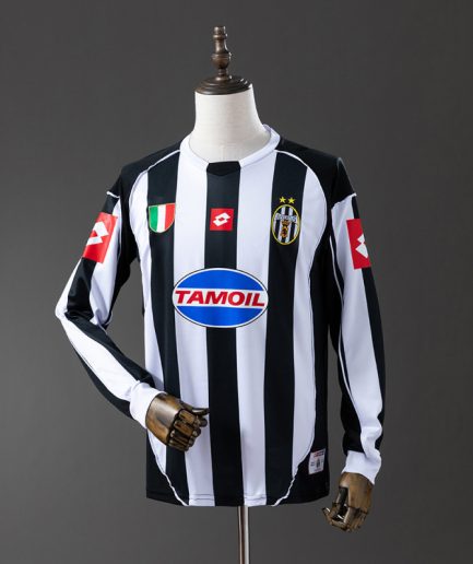 Long Sleeve Juventus Home Jersey 2002/2003