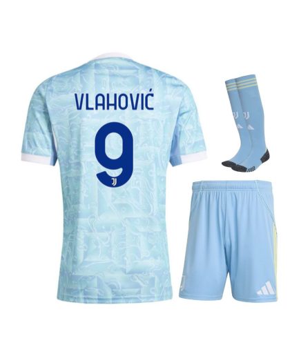 Juventus Away 2025–2026 Full Kit with Shorts + Socks