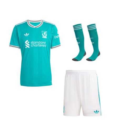 Liverpool 3rd 2025–2026 Full Kit with Shorts + Socks