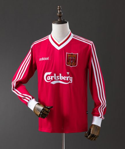 Long Sleeve Liverpool Home Jersey 1995–1996