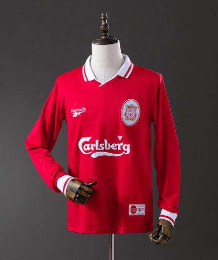 Long Sleeve Liverpool Home Jersey 1996/1998