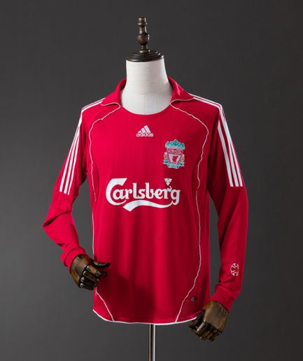 Long Sleeve Liverpool Home Jersey 2006/2007