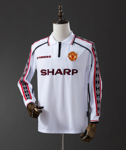 Long Sleeve Manchester United Away Jersey 1998/1999
