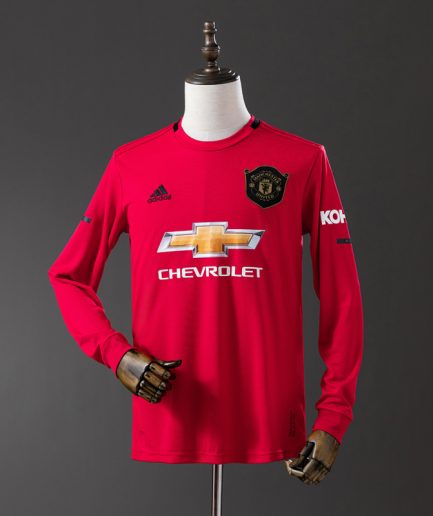 Long Sleeve Manchester United Home Jersey 2019/2020