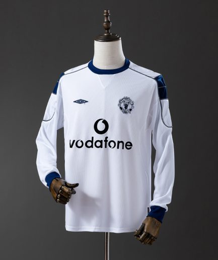 Long Sleeve Manchester United Away Jersey 2000/2001