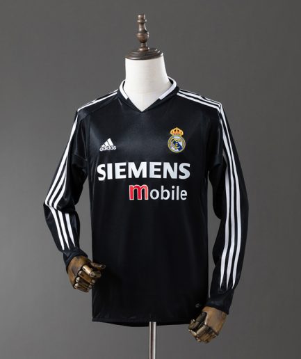 Long Sleeve Real Madrid Away Jersey 2004/2005