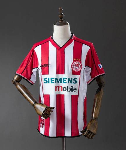 Olympiacos Home Jersey 2002–2003