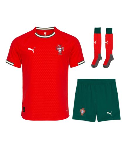 Portugal Home 2025–2026 Full Kit with Shorts + Socks