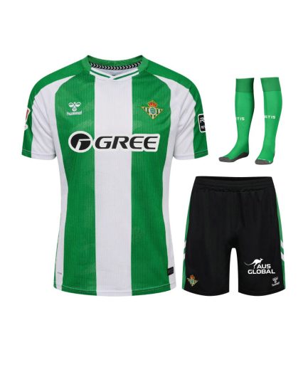 Real Betis Home 2025–2026 Full Kit with Shorts + Socks