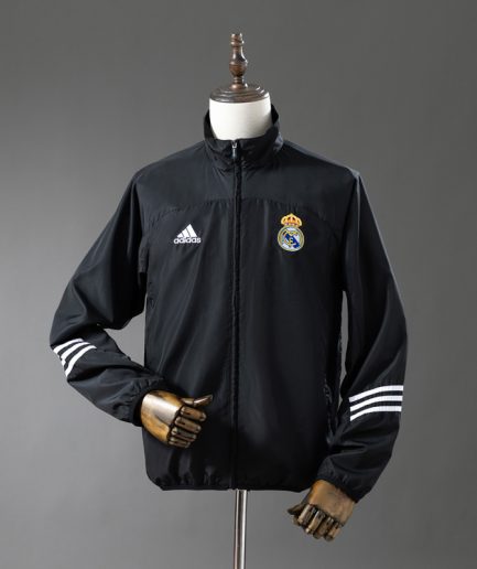 Real Madrid Windbreaker Retro Black
