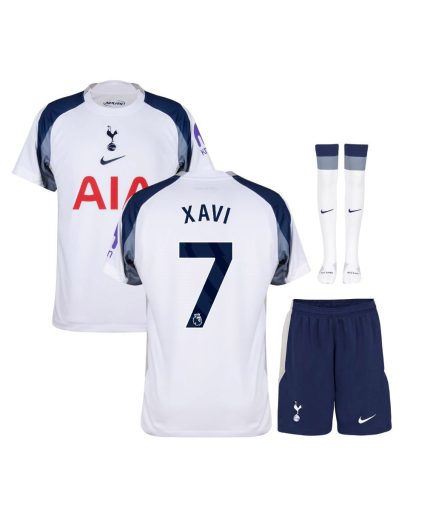 Tottenham Home 2025–2026 Full Kit with Shorts + Socks