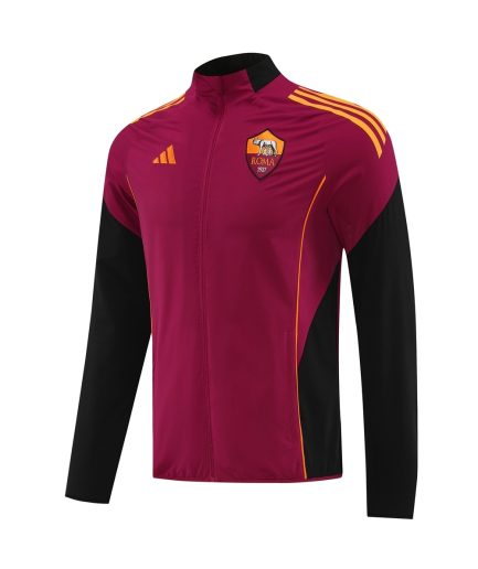 AS Roma Anthem Jacket 2025/2026 – Red