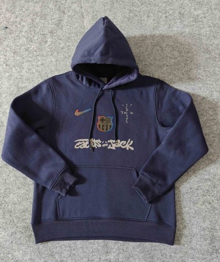 Barcelona Hoodie Prematch 2025 x Travis Scott 7 Colors