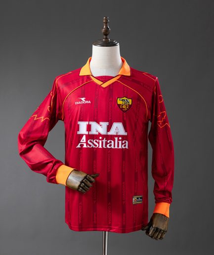 Long Sleeve AS Roma Home 1999–2000